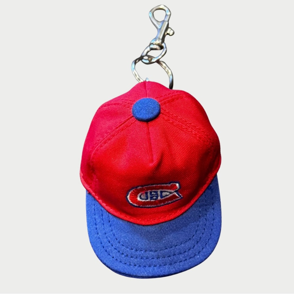 Montreal Canadiens Keychain Mini Hat NHL National Hockey League
